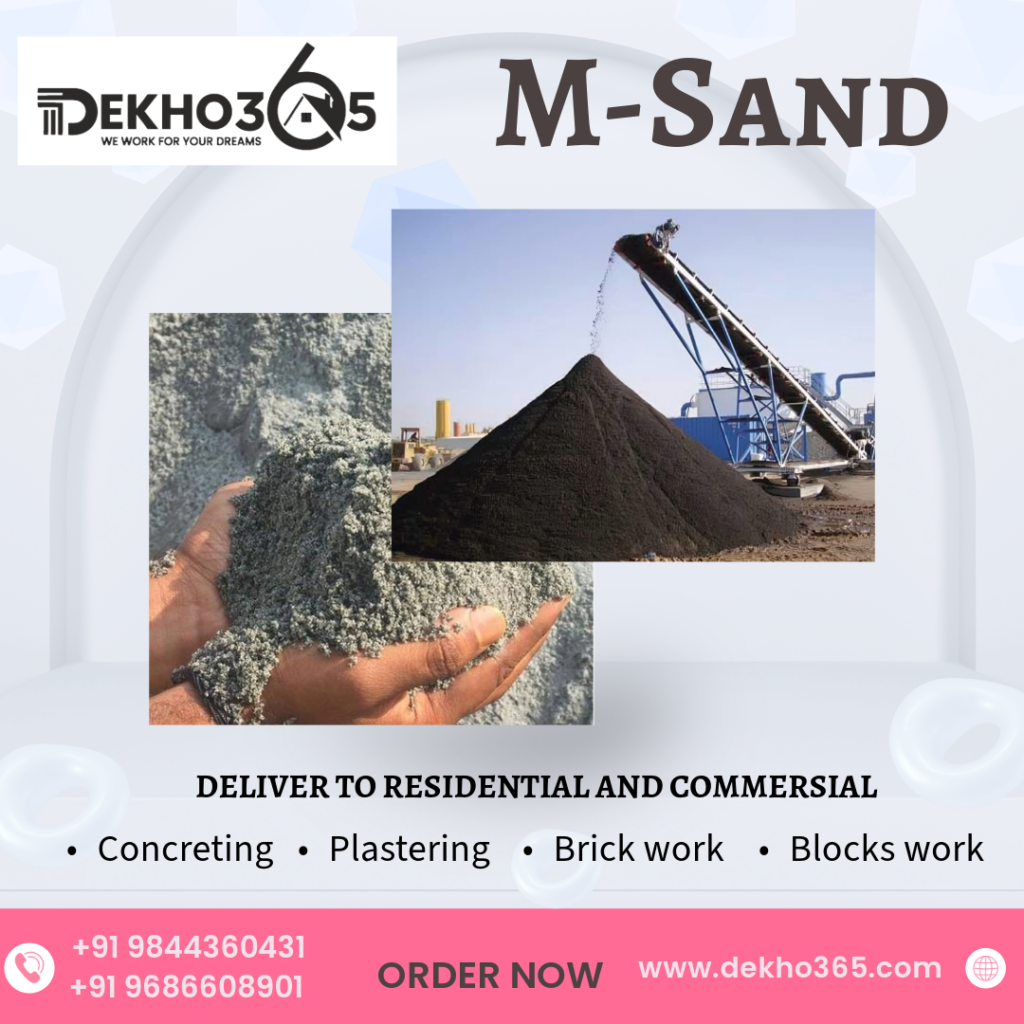 m-sand suppliers in mysore