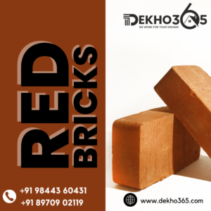 Red bricks: best construction materilas