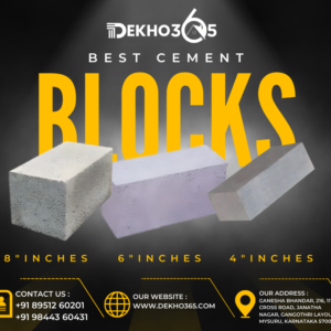 Dekho365: Best Cement bricks in Mysore