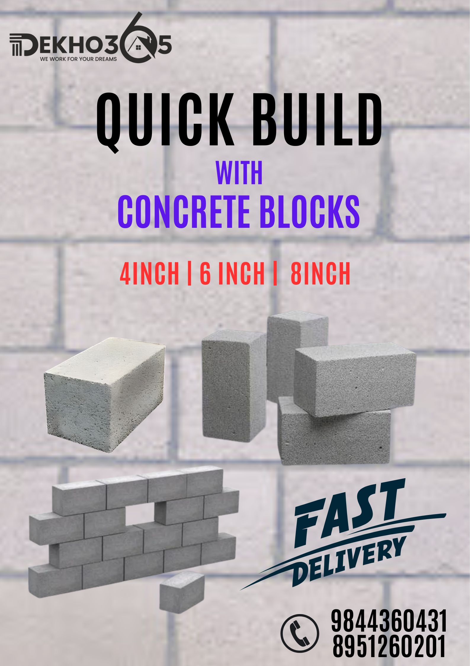 Cement Bricks in Mysore - Dekho365