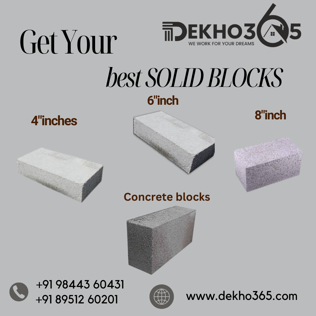 What are blocks in construction? - Dekho365, Mysore